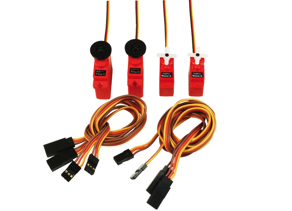 Multiplex ServoSet Solius mit Verlängerungskabeln - 65160 - Bild 1 von 1