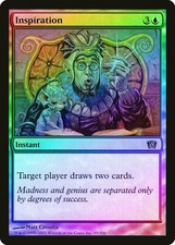 Inspiration FOIL 8th Edition NM Blue Common MAGIC THE GATHERING CARD ABUGames