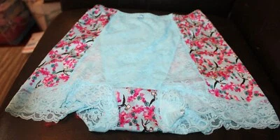 Женские шорты для мальчиков Rhonda Shear Pin-Up Lace Tummy Control высокая талия бирюзовый цвет XL - Изображение 1 из 4