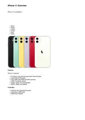 Apple iPhone 11 Technician Guide Service Manual - image 1 of 4