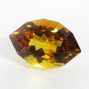 7.20Cts Natural Fantastic Citrine 16X10mm Marquise Custom Cut Collection VDO - Picture 1 of 3
