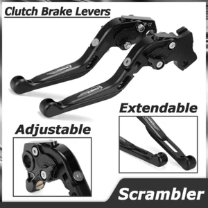 Clutch Brake Levers For DUCATI Scrambler 800/803 Desert Sled Icon Nightshift - Picture 1 of 34