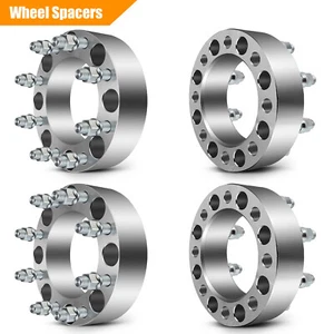 4 Pcs 2" 8 X170 14 X1.5 Wheel Spacers For 2003-2025 Ford F-250 Super Duty - Picture 1 of 12