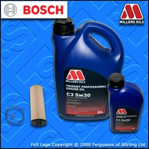 SERVICE KIT for AUDI A6 (C5) 2.5 TDI OIL FILTER +6L 5w30 LL OIL (1998-2005) - Picture 1 of 5