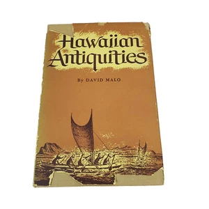 Hawaiian Antiquities Book by David Malo - 2nd Edition 1951 - Picture 1 of 10