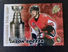2003-04 Pacific Quest for the Cup Jason Spezza Chasing the Cup Card #7. 