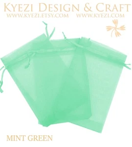 3"x4" Sheer Drawstring Organza Bags Jewelry Pouches Wedding Party Favor Gift Bag - Picture 1 of 28