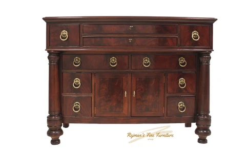 Henredon French Empire Flame Mahogany Dresser 4300 - 01 Cover