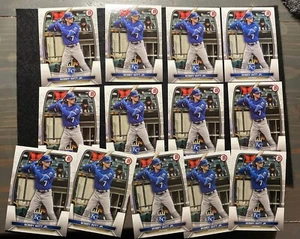 2023 BOWMAN PAPER BOBBY WITT JR 2ND YEAR 13 CARD LOT #57 KANSAS CITY ROYALS - Picture 1 of 1
