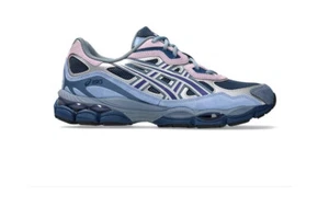 Asics Sportstyle Gel-NYC Poseidon Blue Pink Men's Running Shoes 1203A785-400 NEW - Picture 1 of 5