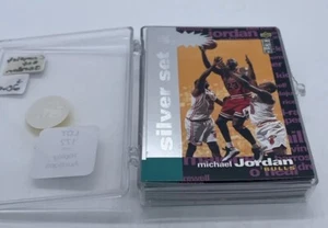 MICHAEL JORDAN, 1995 COLLECTOR'S CHOICE SILVER SET - Picture 1 of 10