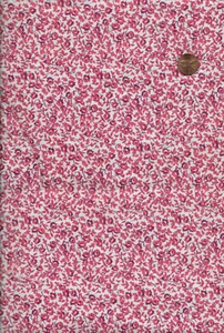 Vintage Red Floral Feedsack Feed Sack - Bild 1 von 3