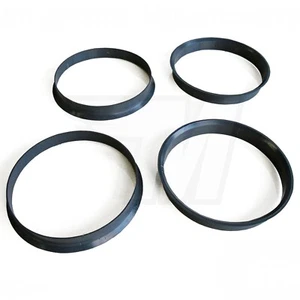 4x Anneau de Centrage 72,6 MM - 74,1 MM pour Beaucoup Jantes Et Autohersteller - Picture 1 of 3