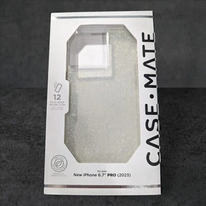 L3. Case-Mate Case For iPhone 15 Pro Max - In Sheer Crystal Champagne - Picture 1 of 3