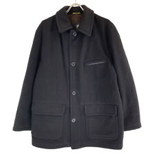 BURBERRY LONDON Black cashmere-blend wool Sandro coat coat S black