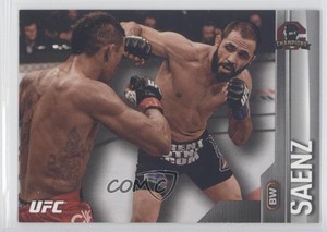 2015 Topps UFC Champions Silver Frankie Saenz #198 Rookie RC