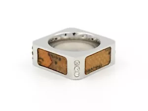 Anello Prima Classe ALVIERO MARTINI Idea Regalo Donna MISURA 11 Brillantini NEW - Foto 1 di 4