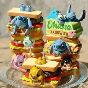 Disney Stitch Sandwich Series Caja de Encuadernación Figura Confirmada Juguete Caliente ¡Regalo de Cumpleaños! - Imagen 1 de 13