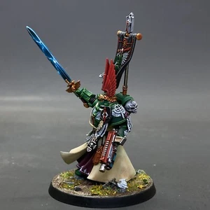 Azrael SUPREME GRAND MASTER PAINTED - Dark Angels Chapter Master w/ Lion's Wrath - Picture 1 of 7