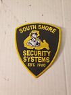 VINTAGE SOUTH SHORE SECURITY SYSTEMS INC. Patch NEUF