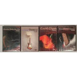 Lot Of 4 Dan Denley Guitar DVDs For Guitar Instructional Chords Theory NEW - Picture 1 of 9
