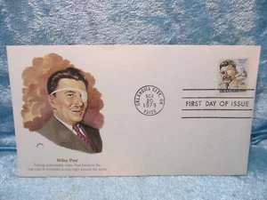 First Day of Issue Cover Wiley Post Nov 20 1979 - Picture 1 of 1