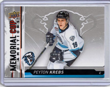 PEYTON KREBS 18/19 Upper Deck CHL Rookie Memorial Cup Ambitions #CA-14 Vegas