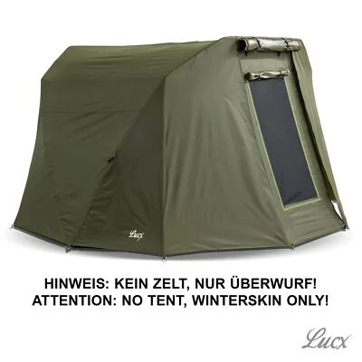 Lucx® Winterskin Overwrap Überwurf für Caracal Angelzelt Bivvy Karpfenzelt - Bild 1 von 4