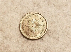 Moneda de 1 Centesimo Uruguay 1909A - Imagen 1 de 2