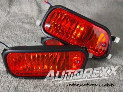 Honda Accord Prelude EG6 CD5 BB4 BB6 Front Amber Bumper Intersection Fog Lamps - Изображение 1 из 4