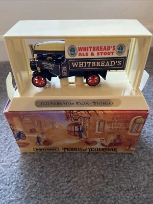 Matchbox Great Beers of the World 1922 Foden Steam Wagon YGB11 - Whitbread, na caixa - Imagem 1 de 4