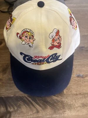 De colección Kellogg’s Cereal City EE. UU. Sombrero Snap Crackle And Pop Niños 1998 Juventud Foto 1 de 3