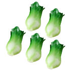 5 pièces modèle légume simulé ornement miniature légumes verts jeu alimentaire