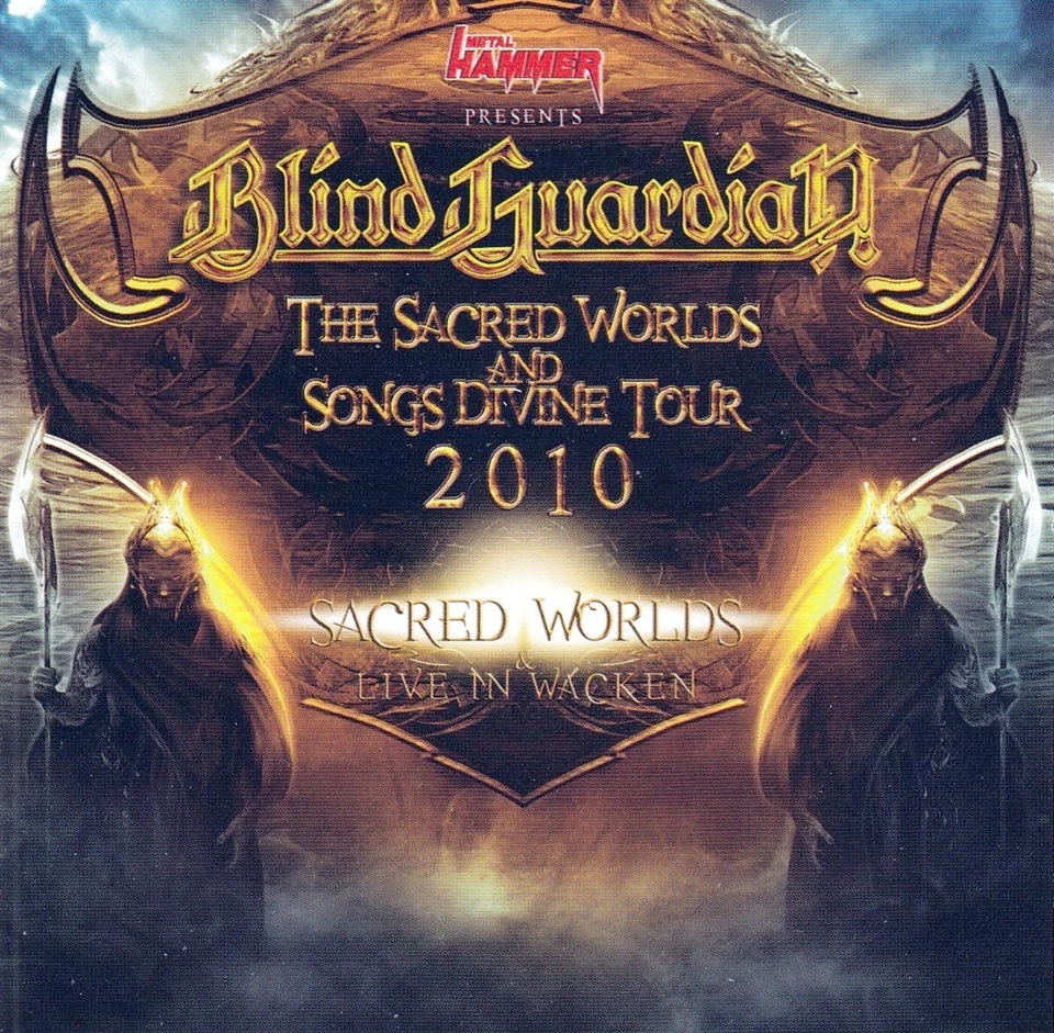 CD BLIND GUARDIAN • 2010 • THE SACRED WORLDS AND SONGS DIVINE TOUR • LIVE WACKEN - Bild 1 von 2