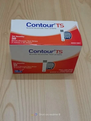 Contour TS 2X25 Blutzucker 50 Teststreifen Ablaufdatum 30.06.2026 kostenloser Versand - Bild 1 von 4