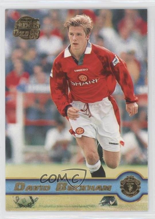 Merlin's Premier Gold David Beckham ベッカム Used 1996 Merlin's Premier Gold Beckham David Beckham Rookie