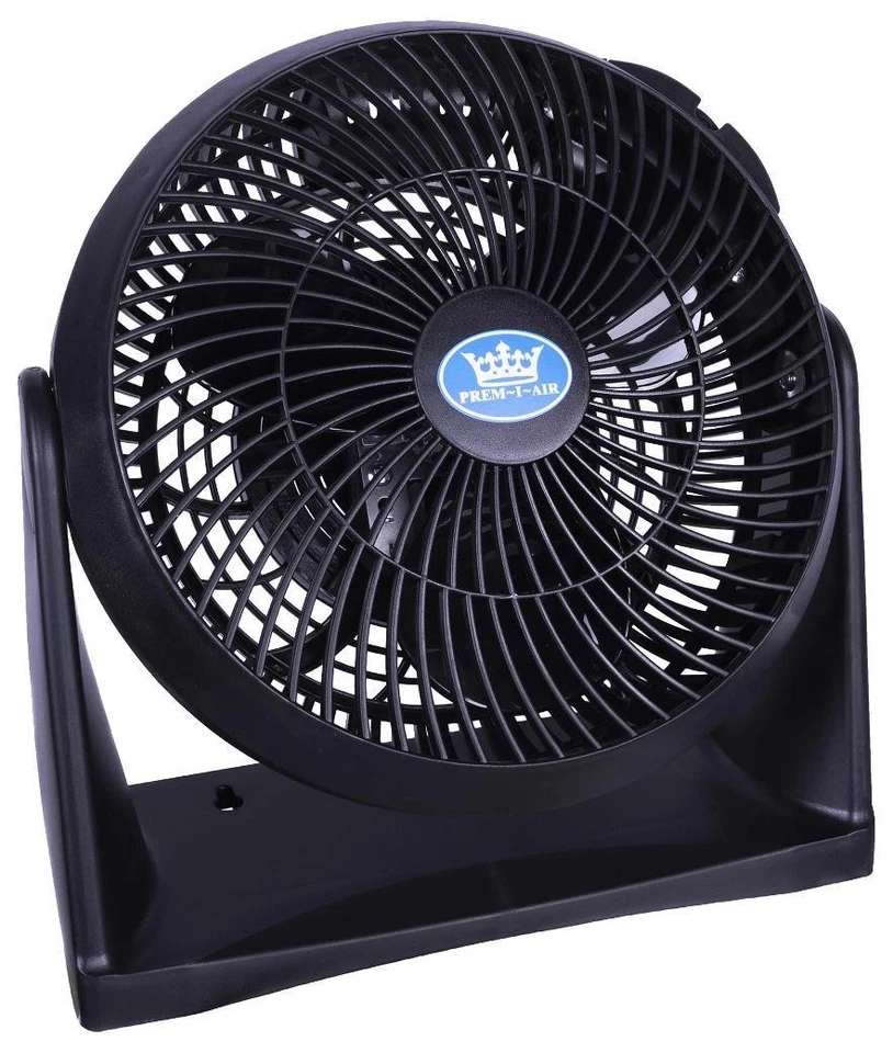 8" High Velocity Floor / Wall Mountable Fan, Black - EH1676 - Изображение 1 из 4