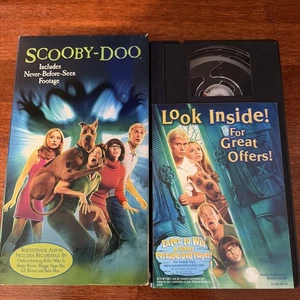 Scooby-Doo - The Movie VHS 2002 Live Action **Buy 2 Get 1 Free** - Picture 1 of 4