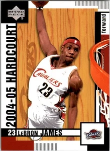2004-05 Upper Deck Hardcourt #15 LeBron James Cleveland Cavaliers - Casi nuevo - Nuevo - Imagen 1 de 2