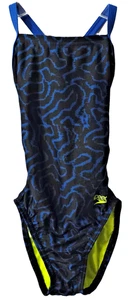 Speedo Pro LT Flyback Swimsuit 20 Race Maze One Piece Swim Team Practice Stretch - Picture 1 of 7