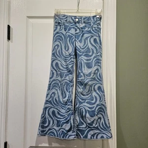 Wonder Nation Kids Girls Flare Fashion Jegging Size Medium (7/8) - Picture 1 of 7
