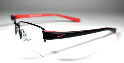 Marco de gafas Nike 8160 012 negro/rojo 2310 talla: 53-17-140 Foto 1 de 4