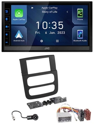 JVC DAB Bluetooth MP3 USB 2DIN Autoradio für Dodge RAM (2002-2006) - Bild 1 von 4