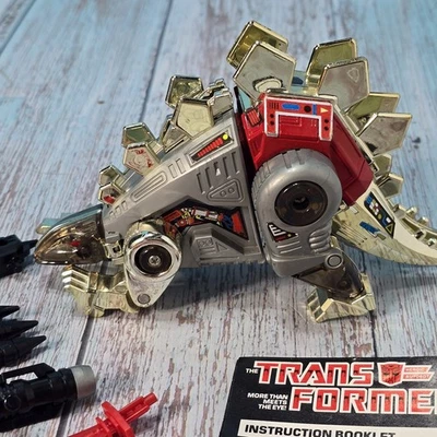 Transformers SNARL G1 Original Dinobots Hasbro Action Figure Mostly Complete - Image 1 of 4