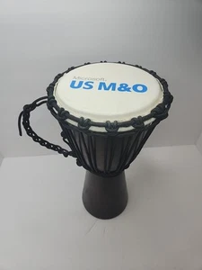 Tambor de mano Microsoft marketing y operaciones publicidad Djembe raro e inusual - Imagen 1 de 7
