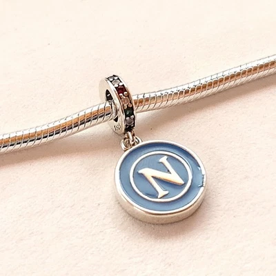 Charm Napoli Celebrativo 4 scudetto argento 925 - Immagine 1 di 4