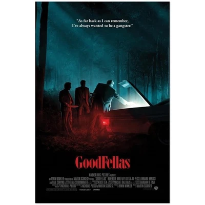 Goodfellas Movie Poster Martin Scorsese Classic Gangster Film Art - Image 1 of 2