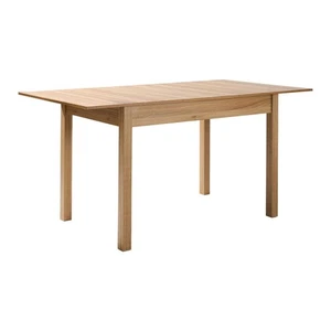 Oikiture Extendable Dining Table 1.2-1.6m Wooden Kitchen Table - Picture 1 of 9