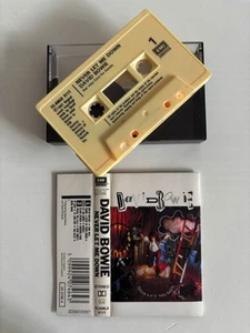 DAVID BOWIE - NEVER LET ME DOWN (UK CASSETTE TAPE) - Picture 1 of 6