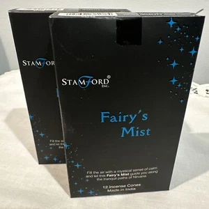 Stamford Fairy's Mist Weihrauchkegel: 2 Packungen - 24 Kegel insgesamt - Made in India - Bild 1 von 4